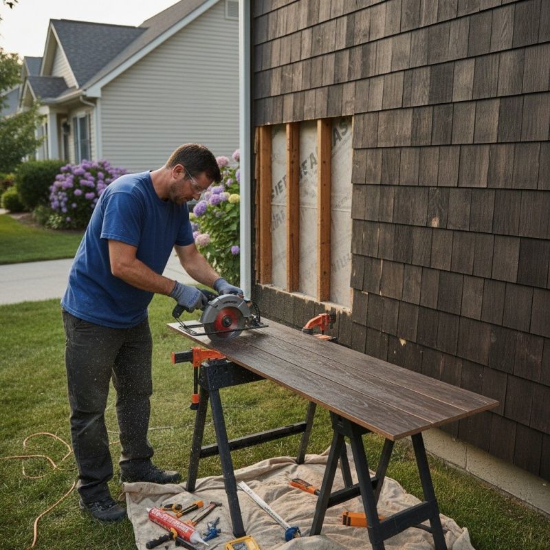 Wood Siding Installation