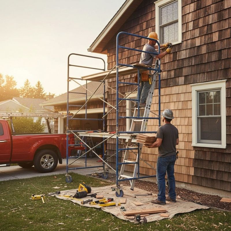 Wood Siding Installation