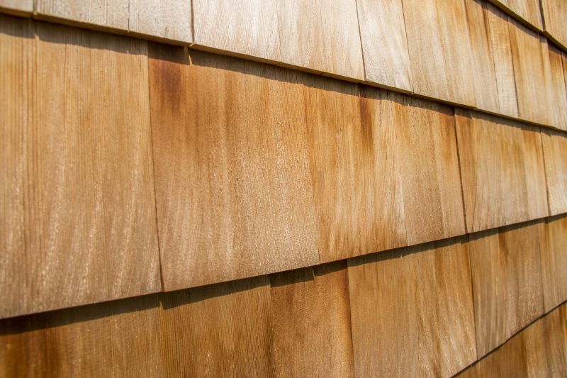 Close-up of Wood Siding Details